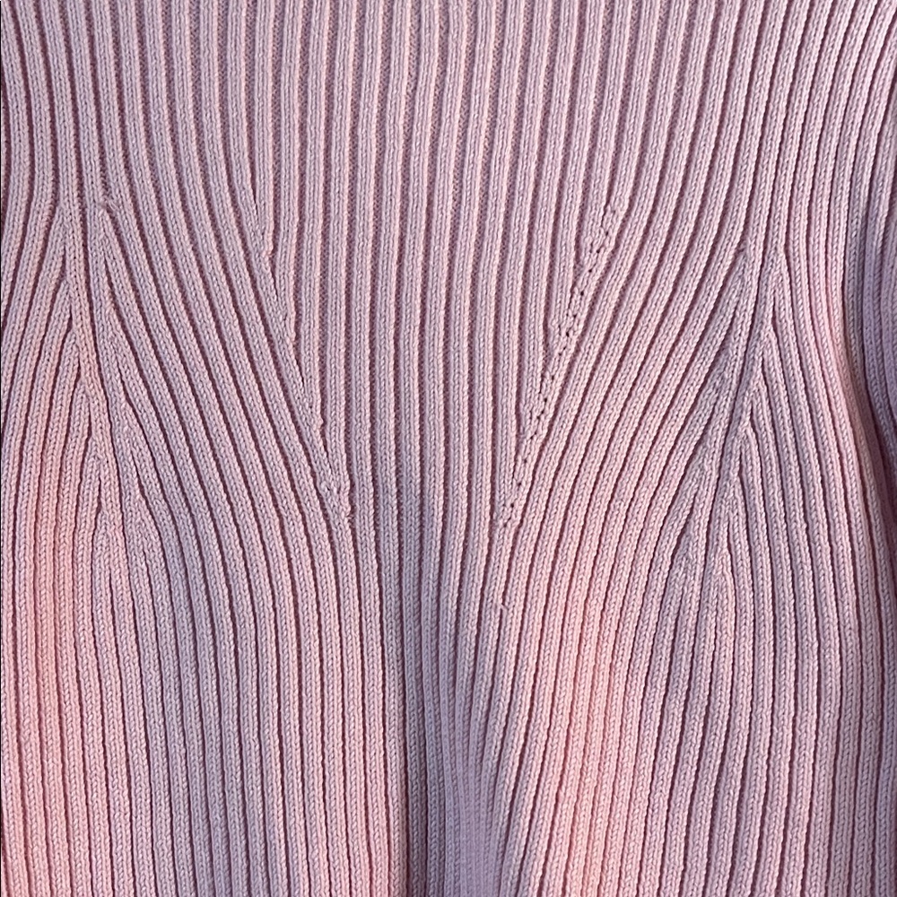 Pink Ribbed Skirt Set - Picture 3 of 4